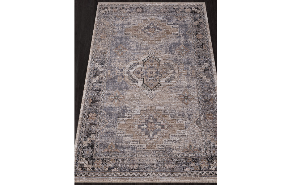 Ковер 35016 - 095 GREY - Прямоугольник - коллекция BALTIMORE