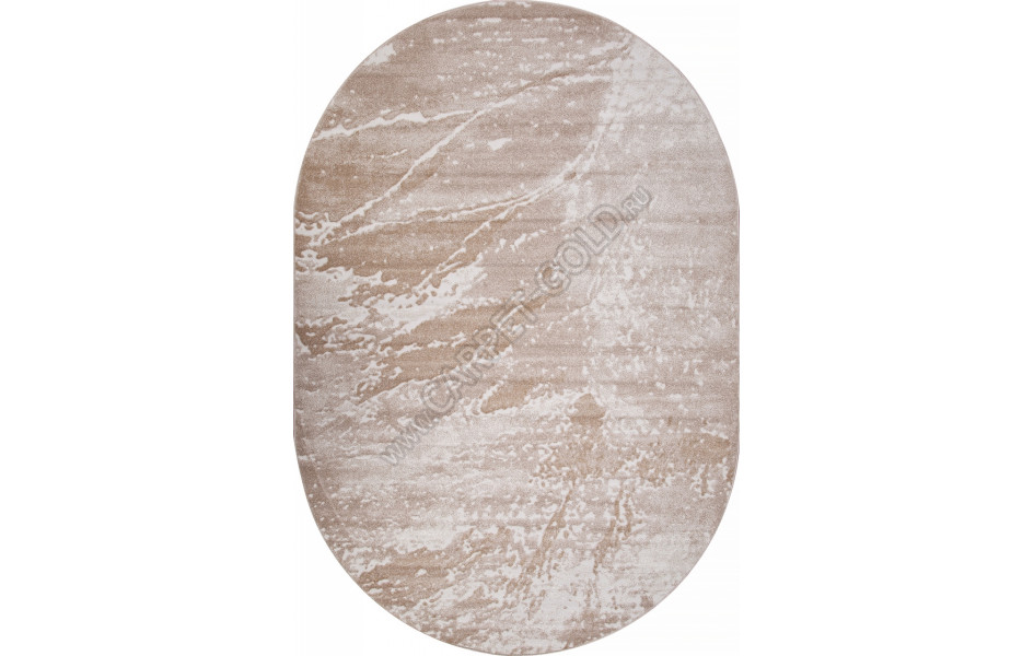 Ковер D976 - BEIGE - Овал - коллекция NATUREL