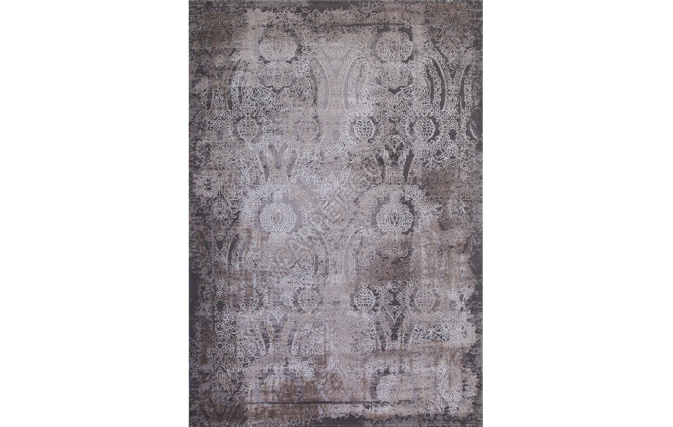 Ковер 03801A - GREY / BROWN - Прямоугольник - коллекция ARMINA