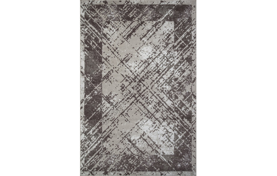Ковер F391 - GRAY - Прямоугольник - коллекция SILVER