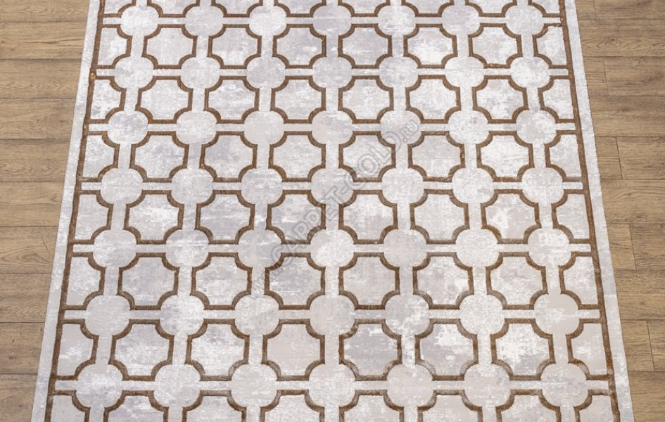 КОВРЫ ДИЗАЙН N915A ЦВЕТ SH_CREAM / BEIGE_1 Prado