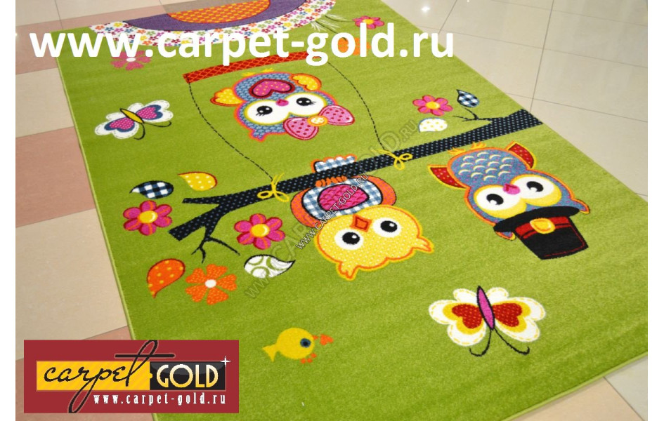 Детский ковер Merinos CRYSTAL_2740_GREEN